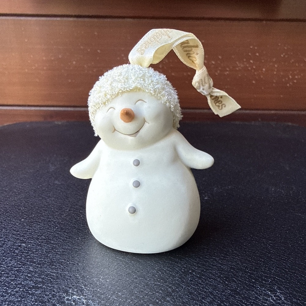 Department 56 Snowbabies "Smiling‎ Snowman" Figurine Ornament